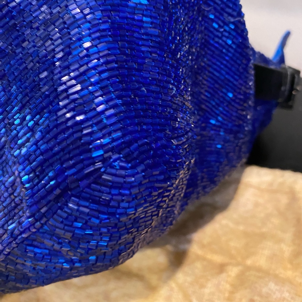 FENDI MAMA BEADED VINTAGE BLUE - Picture 7 of 12